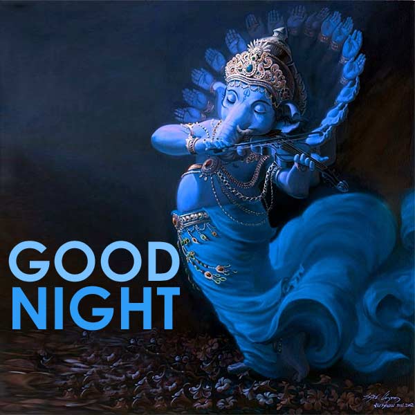 Good Night Ganesh Images, Photos & Pictures for Facebook, Whatsapp
